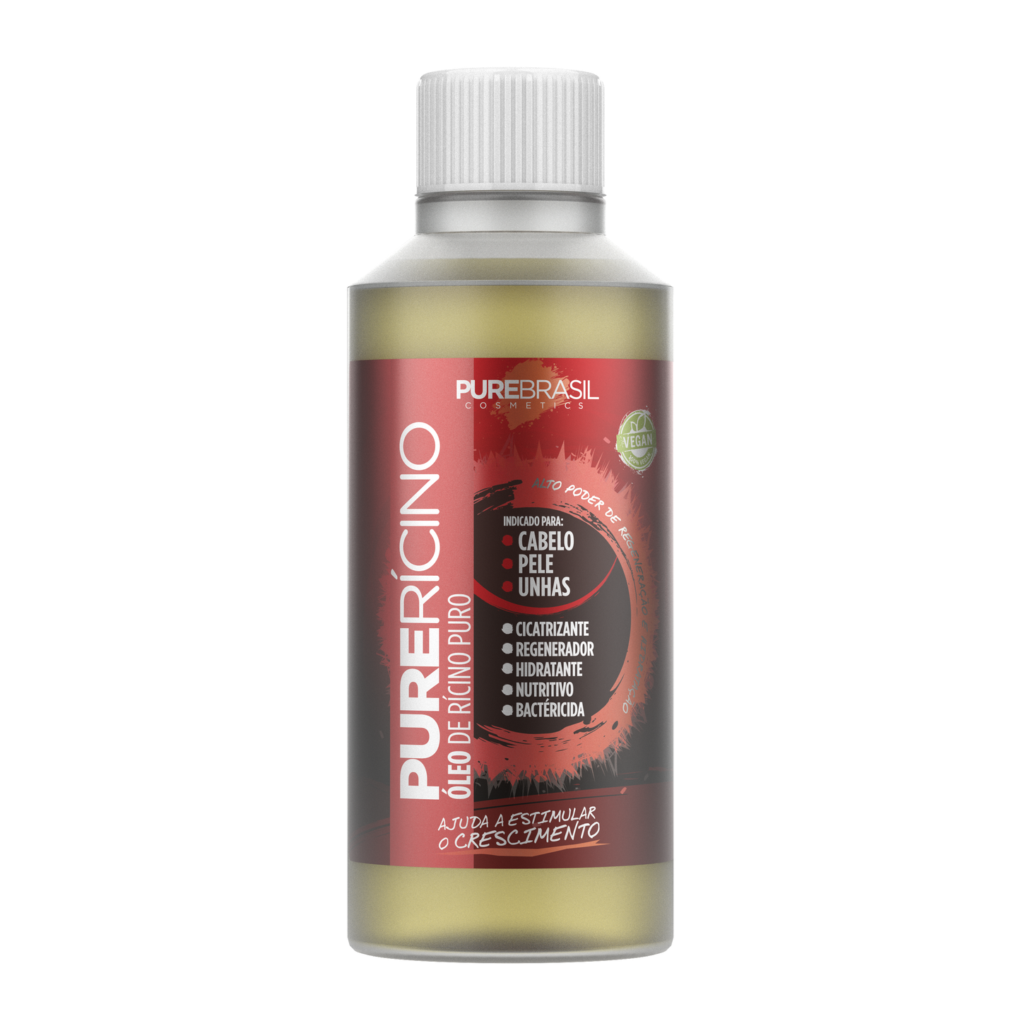 Pure Brasil Óleo de Rícino Puro 150ml