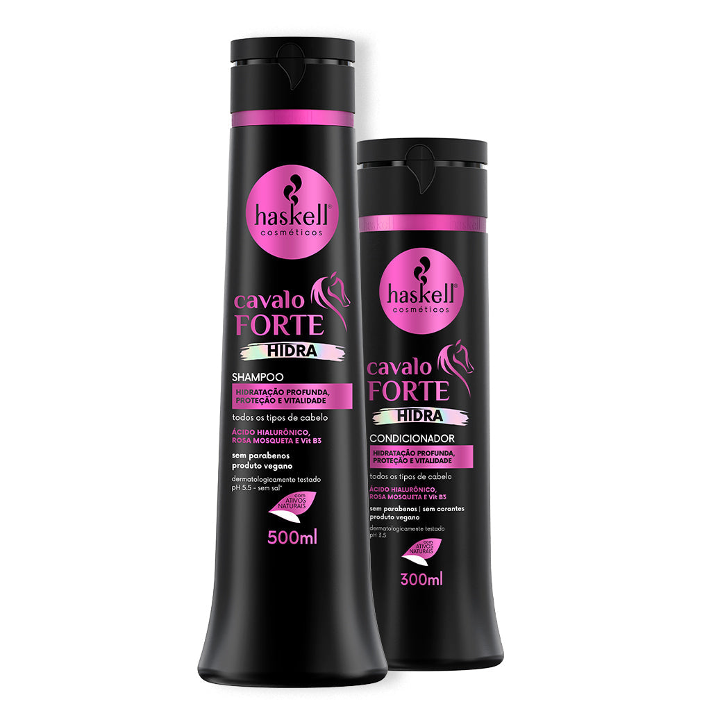 BOX Haskell Hidra Cavalo Forte (SH 500ML/CD 300ML/MASC TRAVEL 50G)