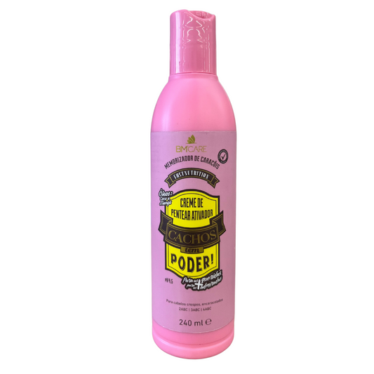 Barrominas Creme De Pentear Ativador Memorizador Cachos Têm Poder 240ml