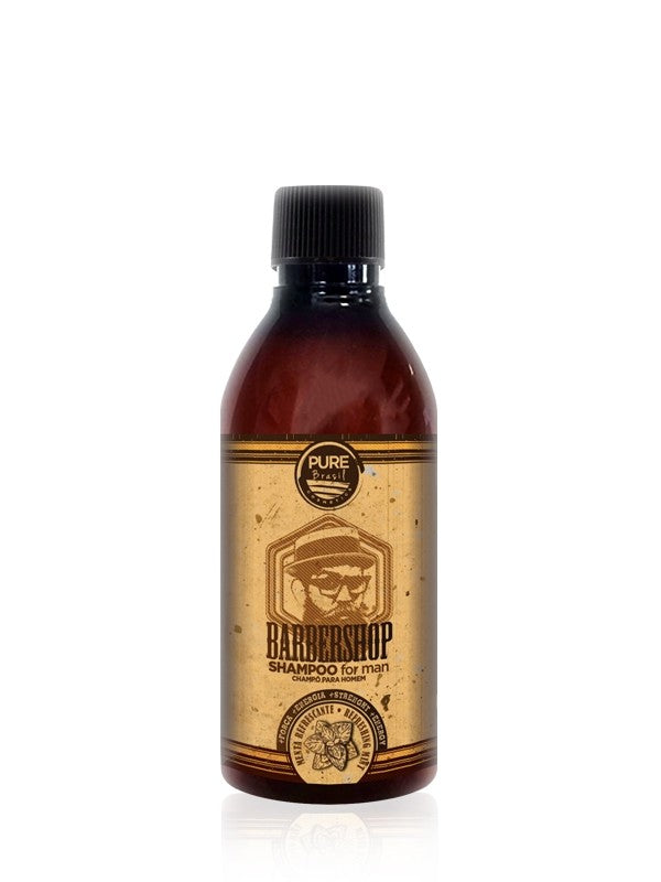 Pure Brasil BarberShop for Man Mint Shampoo 250ml