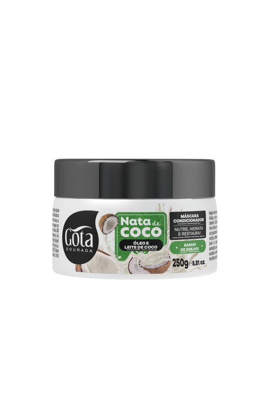 MÁSCARA NATA DE COCO 250G