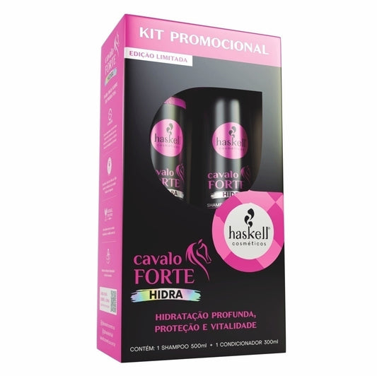 BOX  Haskell Hidra Cavalo Forte (SH 500ML/CD 300ML/MASC TRAVEL 50G)