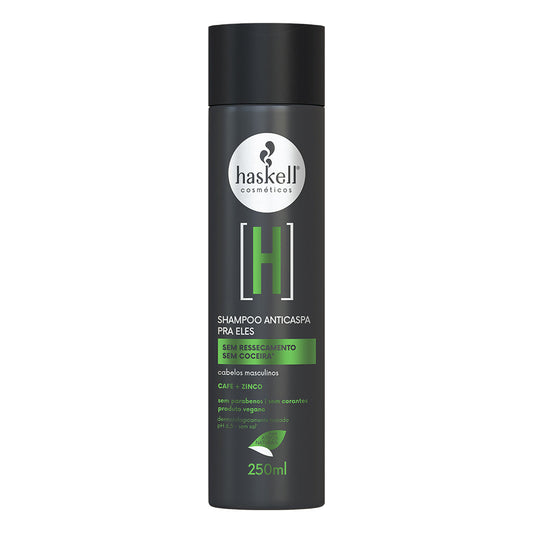 Haskell Shampoo Anticaspa Pra Eles 250ml