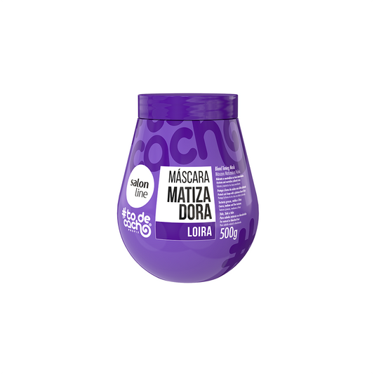 #TODECACHO MASCARA MATIZADORA LOIRA 500G